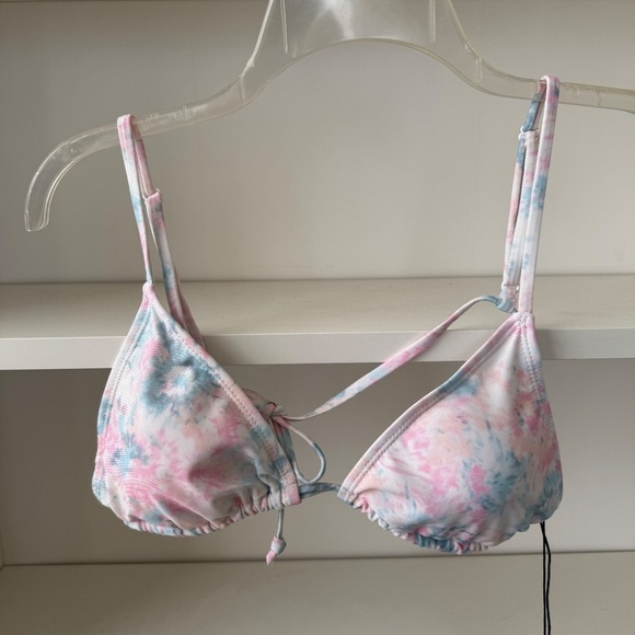 NWT ONIA Tie Dye Triangle Bikini Set - Picture 2 of 7
